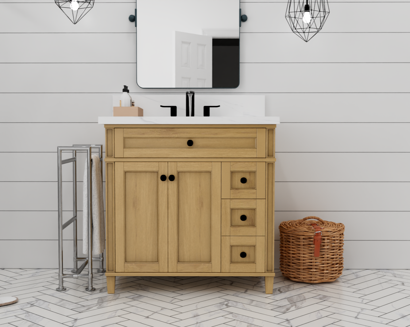 Transform Your Bathroom: The Art of Choosing the Perfect Wood Vanity