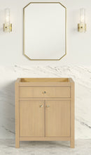 Load image into Gallery viewer, Bristol 29.5 in. All Wood Vanity in Natural White Ash - Cabinet Only