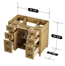Load image into Gallery viewer, Solid Wood Bathroom Vanity Kensington 4 All Wood Cabinet ER Vanities