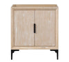Solid Wood Frame Construction Oxford 29.5 Inch Bathroom Vanity in Whitewashed Ash