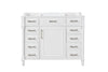 Ethan Roth Vanities High End Solid Wood Free Standing Stand Alone Furniture Grade Vanity Cabinets With Tops