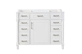 Ethan Roth Vanities High End Solid Wood Free Standing Stand Alone Furniture Grade Vanity Cabinets With Tops
