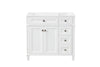 Ethan Roth Vanities High End Solid Wood Free Standing Stand Alone Furniture Grade Vanity Cabinets With Tops