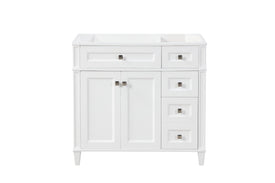 Ethan Roth Vanities High End Solid Wood Free Standing Stand Alone Furniture Grade Vanity Cabinets With Tops
