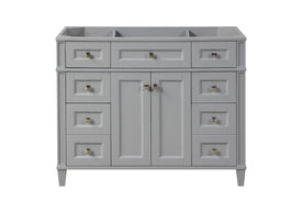Ethan Roth Vanities High End Solid Wood Free Standing Stand Alone Furniture Grade Vanity Cabinets With Tops