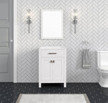 Load image into Gallery viewer, Ethan Roth London 24 Inch- Single Bathroom Vanity in Bright White Ethan Roth